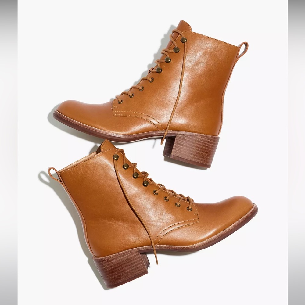 Madewell Patti Lace Up Boots